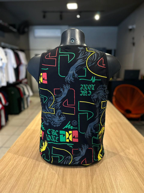 CAMISETA REGATA CYCLONE METALIZADA