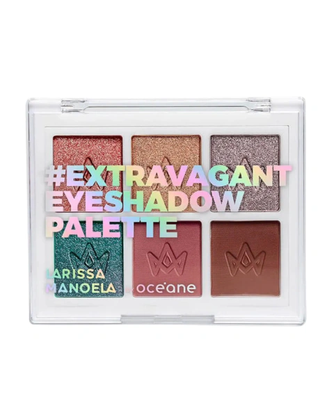 Océane Paleta de Sombras Extravagant Eyeshadow Palette Larissa Manoela 7,5g