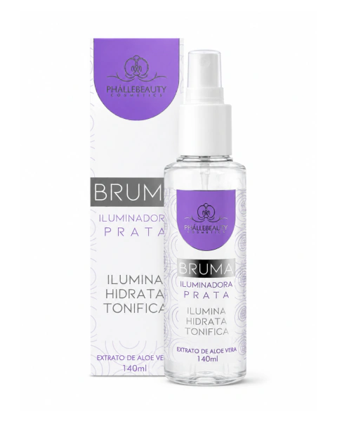 Bruma Iluminadora Prata 140ml - Phállebeauty