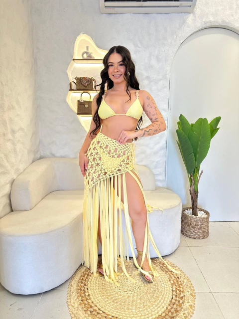 Saia Macramê Penelope - comprar online