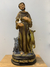 São Francisco de Assis com Lobo - Resina Importada 40cm - comprar online