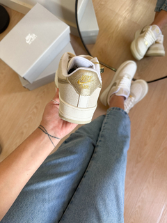 Nike air force Glitter dourado | Premium - loja online