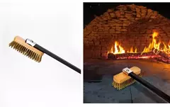 Cepillo pizzero para limpieza de hornos en internet