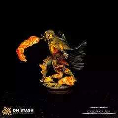 Embernos – Fire Elemi Crusader - Dioramei