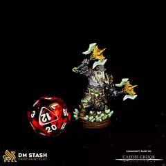 Korthart the Hateful Heart – Dark Dwarf Berserker - Dioramei