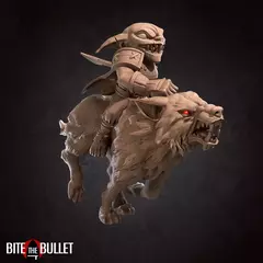 Goblin Patrulheiro com montaria (Ranger) - Dioramei