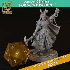 Tiefling Cleric - comprar online