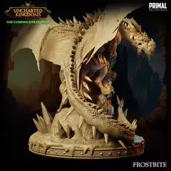 Imagem do Dragão Branco Morte Gélida Colossal