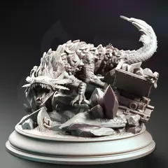 Lava Elemental Salamander - comprar online