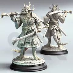 Ryuma – Eastern Dragonborn Samurai - comprar online