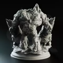 The Three Faces – Elemental Golems na internet