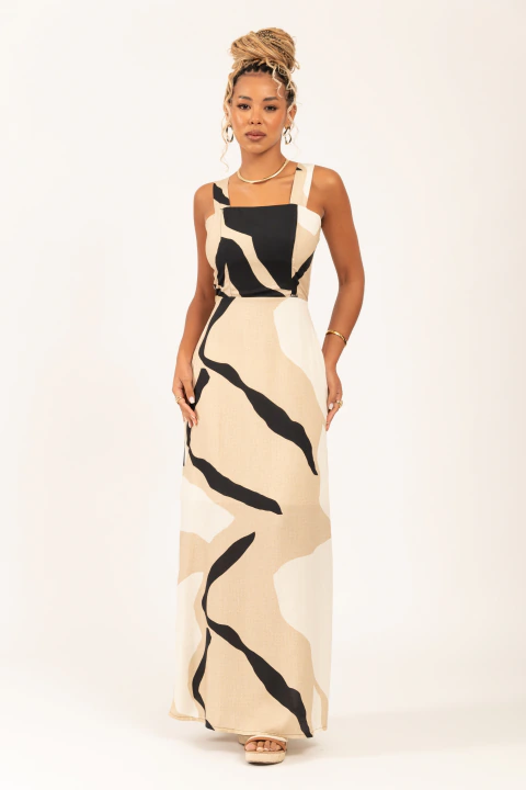 Vestido Longo de Alça Ana Lívia