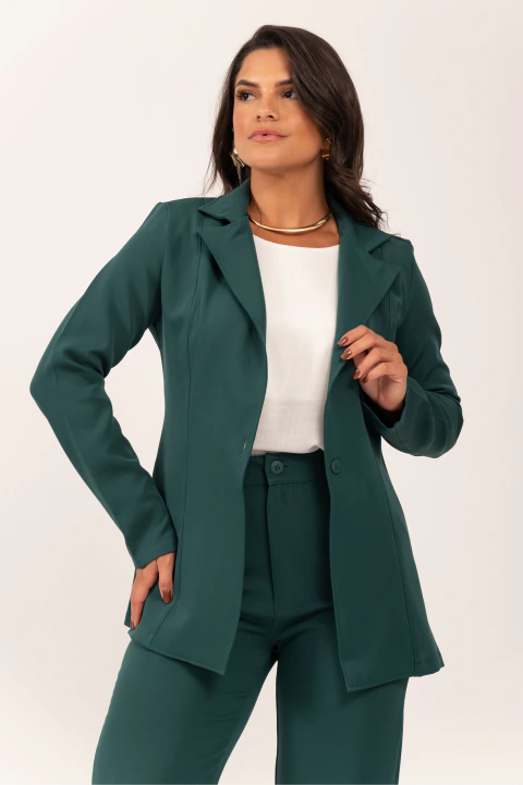 Maxi Blazer Alfaiataria Milene