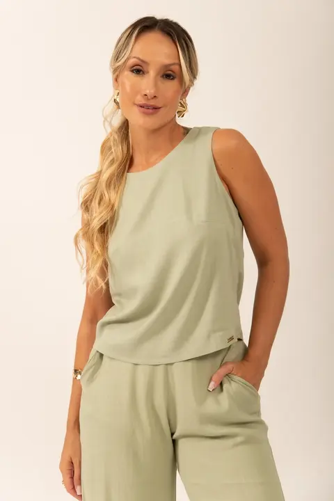 Cropped de Alça Fábia