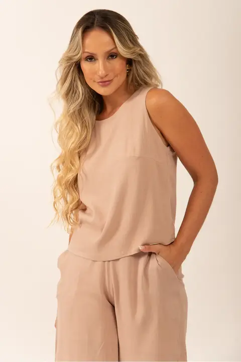 Cropped de Alça Fábia