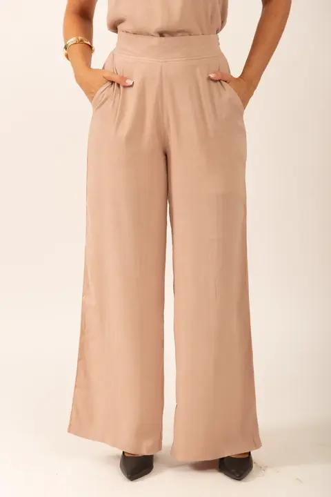 Calça Reta com Elástico Renata