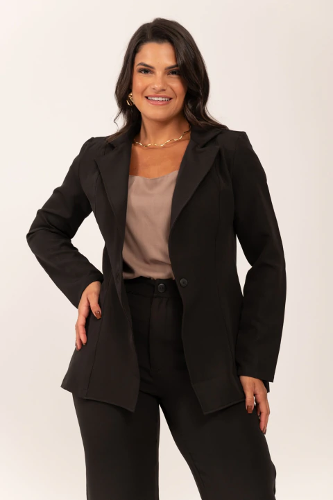 Maxi Blazer Alfaiataria Milene