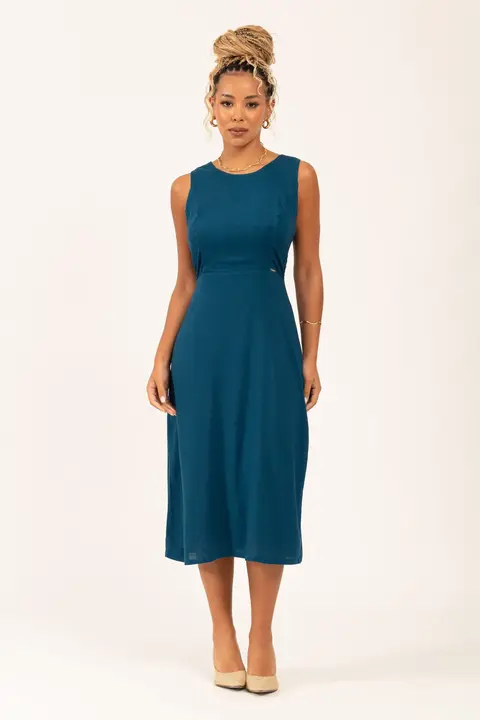 Vestido Midi de Alça Valentina