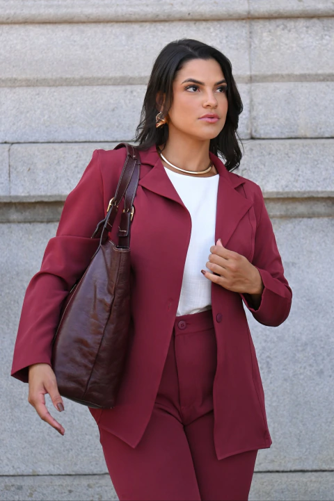 Maxi Blazer Alfaiataria Milene