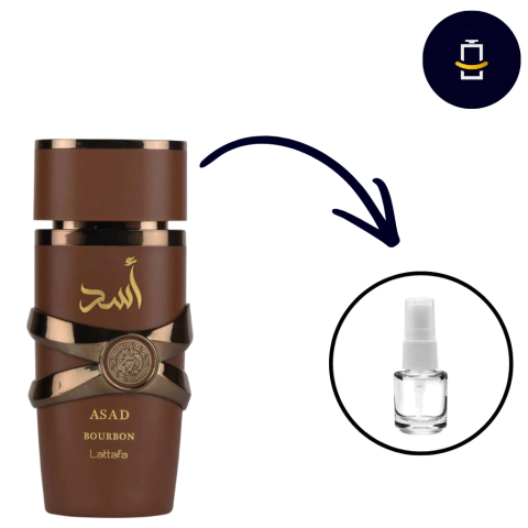 DECANT - Perfume Arabe Asad Bourbon Lattafa - comprar online