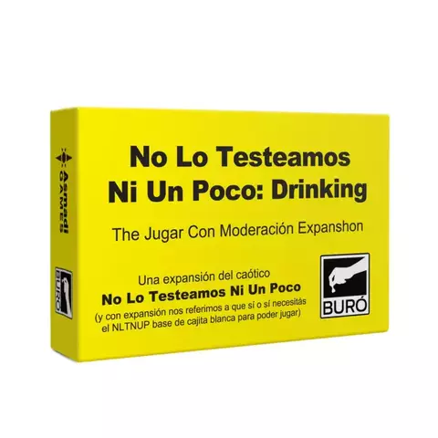 No lo testeamos ni un poquito: Drinking