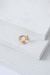 Anel gotas dourado - Regulável - comprar online