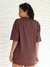 Camiseta Oversized Feminina Básica na internet