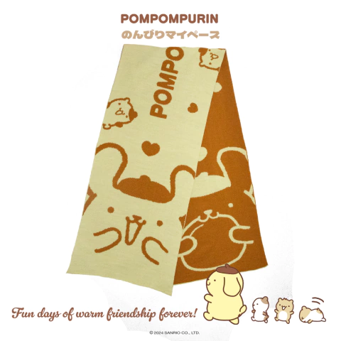 Cachecol Dupla Face Pompompurin