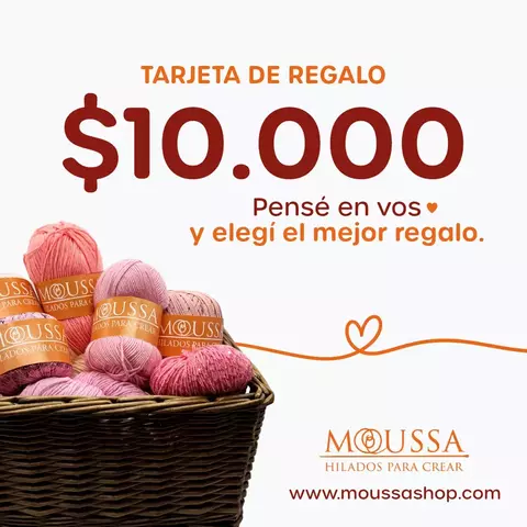 TARJETA DE REGALO DE 10000 - comprar online
