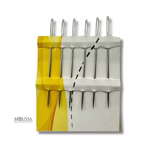 Aguja Coser Metal x 6 Unid SET - comprar online