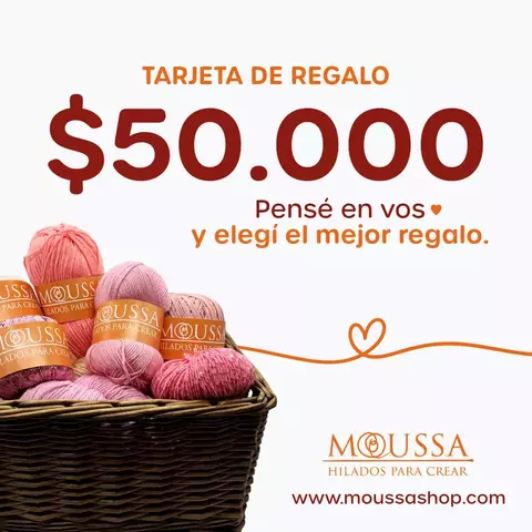 TARJETA DE REGALO DE 50000 - comprar online