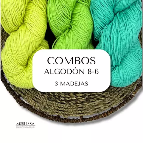 Combo Alg Cotton 8/6 x 3 Unid - comprar online