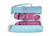 Nécessaire azul com papete pink - comprar online