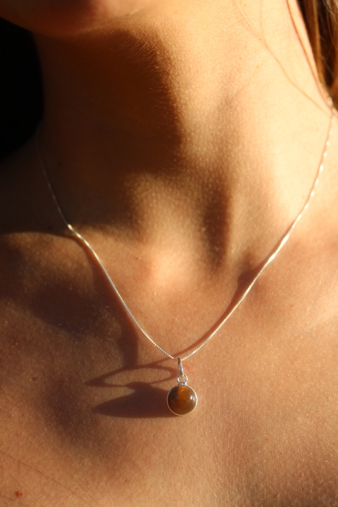 Collar ojo de tigre alma - comprar en línea