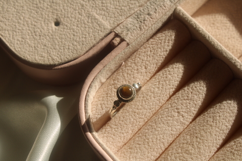 Anillo ojo de tigre