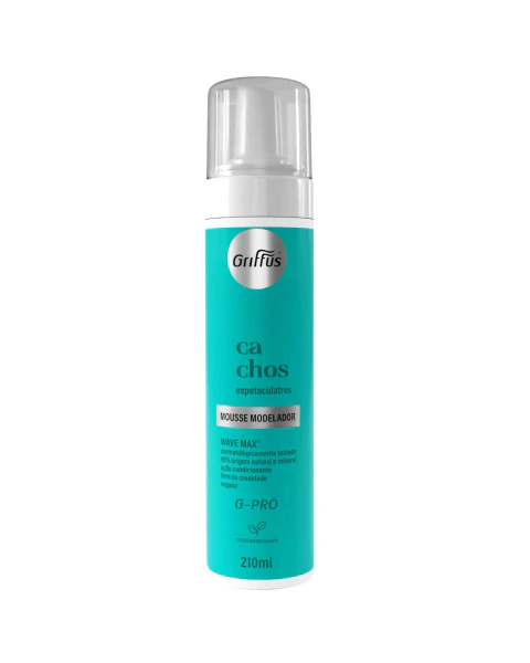 Mousse Capilar Modelador G-Pró Cachos Espetaculares 210 ml - Griffus