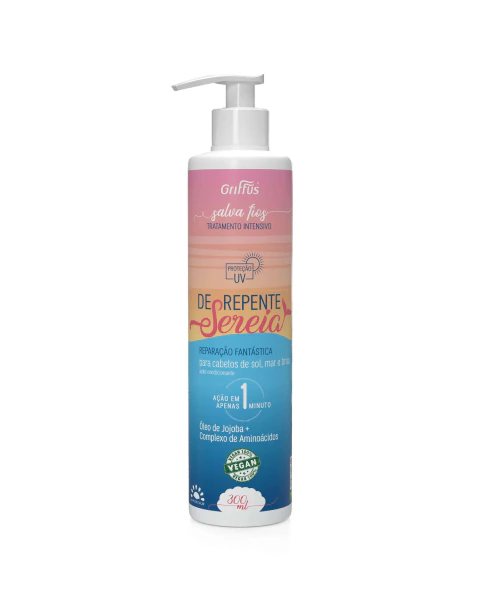 Tratamento Intensivo Salva-Fios De Repente Sereia 300 ml - Griffus