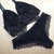 Conjunto Renda Veludo - Regalo Presentes