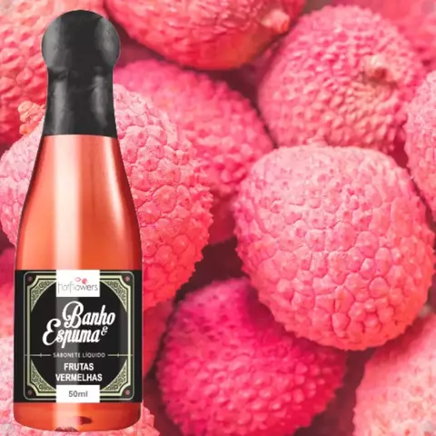 Sabonete Líquido Banho & Espuma Frutas Vermelhas 150ml - Hot Flowers