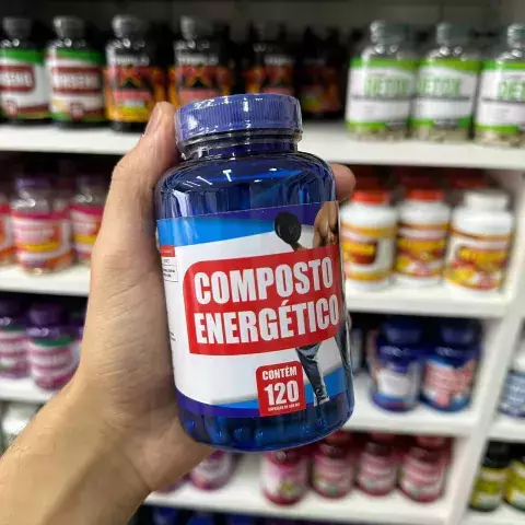 COMPOSTO ENERGÉTICO NATUVIVA 500mg - 120 Cápsulas - comprar online