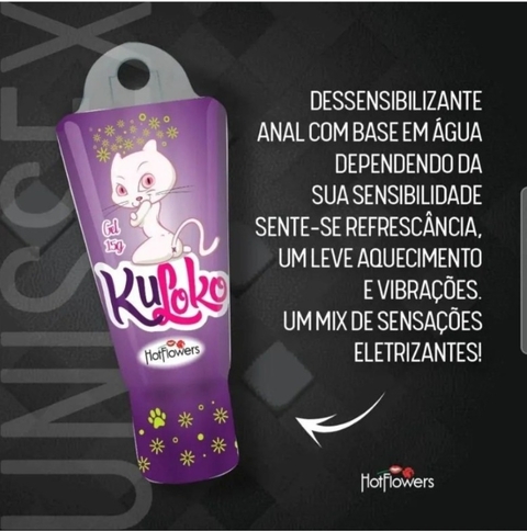 Kuloko Gel Excitante Anal 15G Hot Flowers - comprar online