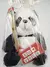 Pelúcia Panda com Chocolate
