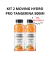 KIT 2 MOVING HYDRO PRO TANGERINA 500Ml - comprar online