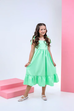Vestido Infantil Midi Alfaiataria Dua - GABRIELA