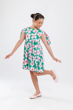 Vestido Infantil Malha Canelada Premium (Dua)- ISA