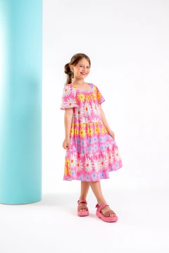 Vestido Canelado Premium Estampado - VESTIDO DUDA - comprar online