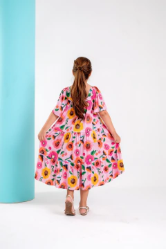 Vestido Médio Estampa Frutas - Melissa na internet