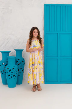 Imagem do Vestido Infantil Longo Frutas Feminino - ELEN