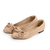 Sapatilha Feminina Nude com Laço - comprar online