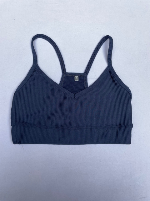 Top tirita miami azul marino - comprar online